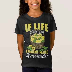 Wenn das Leben dir Zitronen gibt, die Lemonade Lem T-Shirt