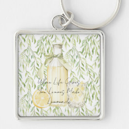 Wenn das Leben dir Zitronen gibt, die Limonade mac Schlüsselanhänger