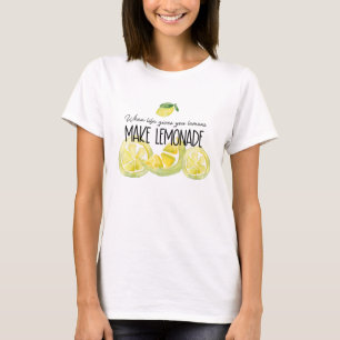 Wenn das Leben dir Zitronen gibt, die Limonade mac T-Shirt