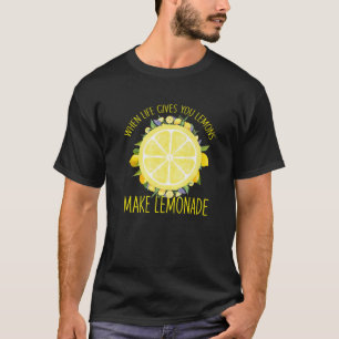 Wenn das Leben dir Zitronen gibt, mach Lemonade lu T-Shirt