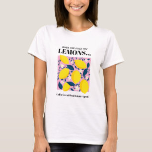 Wenn das Leben dir Zitronen gibt, rufe einen großa T-Shirt