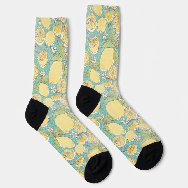 Wenn das Leben einem Lemonen umgeht Socken (Rechts)