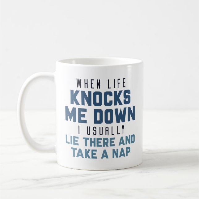 Wenn das Leben mich abreißt Kaffeetasse (Links)