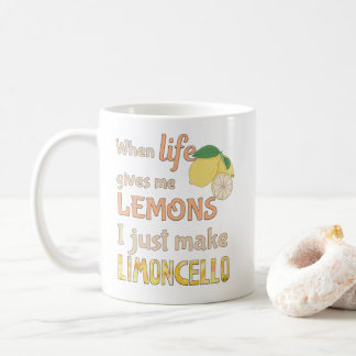 Wenn das Leben mir Zitronen gibt, mache ich einfac Kaffeetasse