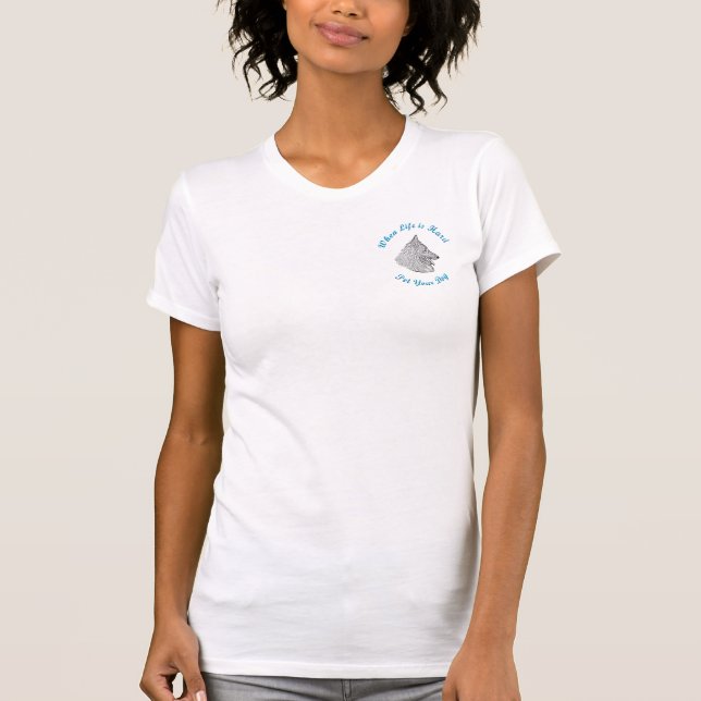 Wenn das Leben schwer ist (belgische Tervuren) T-Shirt (Vorderseite)