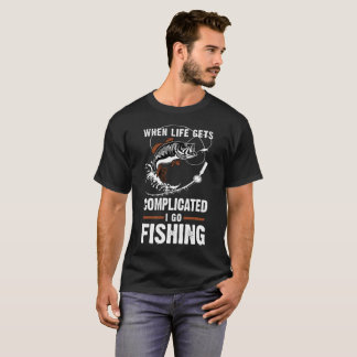 Wenn das Leben schwierig mich erhält, gehen Sie, T T-Shirt