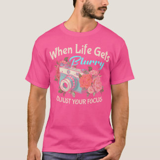 Wenn das Leben verschwommen wird, justiere deinen T-Shirt