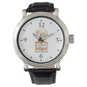 Wenn das Leben verschwommen wird, passen Sie Ihren Armbanduhr