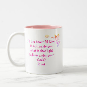 Wenn das schöne eins - Rumi Zweifarbige Tasse