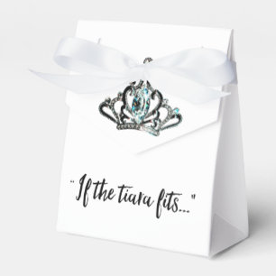 "Wenn das Tiara passt...!" Geschenkschachtel