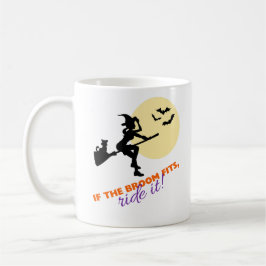 Wenn das Zimmer passt zu Reisen It Hexe auf Broom  Kaffeetasse