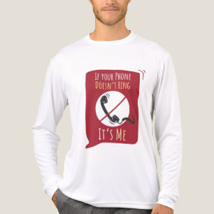 Wenn dein Telefon nicht klingelt, bin ich Sarcasm Tri-Blend Shirt