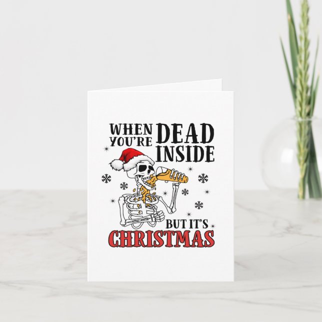Wenn dein Tod im Inneren, aber es ist Weihnachten (Vorderseite)
