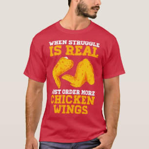 Wenn der Kampf real ist, bestellen Sie einfach meh T-Shirt