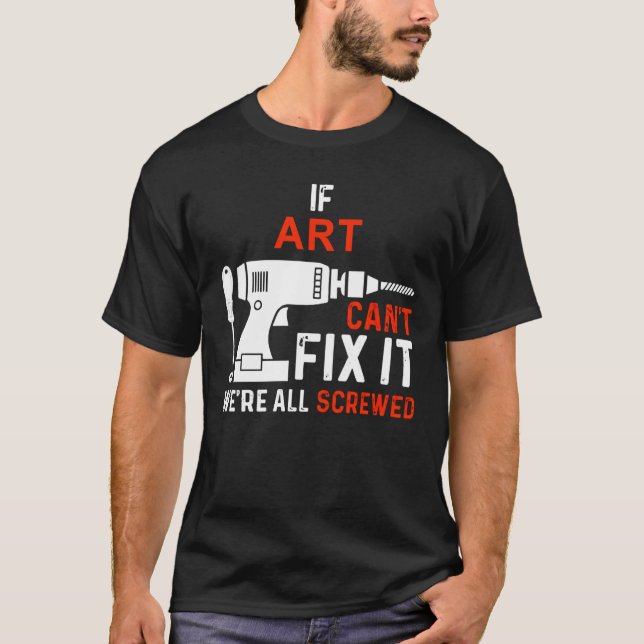 Wenn der Name nicht reparieren kann, sind wir alle T-Shirt (Vorderseite)