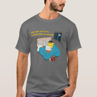 Wenn der Schlaf nicht kommt, leisten mir die Filme T-Shirt