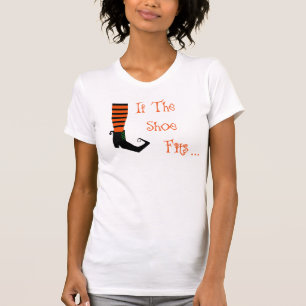 Wenn der Schuh das HexenHalloween-Shirt passt T-Shirt