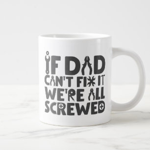 Wenn der Vater das nicht reparieren kann, sind wir Jumbo-Tasse
