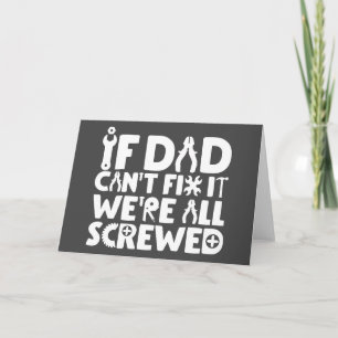 Wenn der Vater das nicht reparieren kann, sind wir Karte