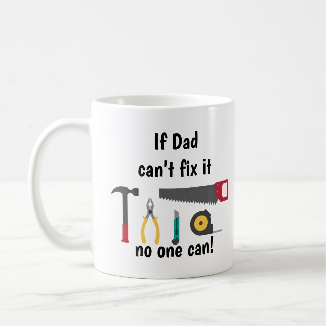 Wenn der Vater nicht in der Lage ist, das Angebot  Kaffeetasse (Links)