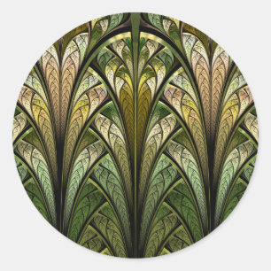 Wenn der Westen bläst Runder Aufkleber