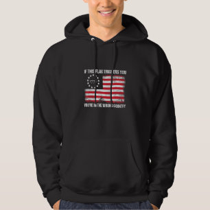 Wenn dich diese Flagge triggert, bist du im falsch Hoodie