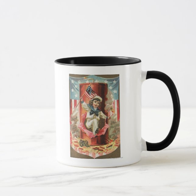 Wenn die Fahne der Freiheit vergeht Tasse (Rechts)