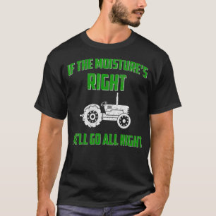 Wenn die Feuchtigkeit gut geht die ganze Nacht übe T-Shirt