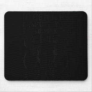 Wenn die Geschlechter dich verwirren, wird Milch z Mousepad