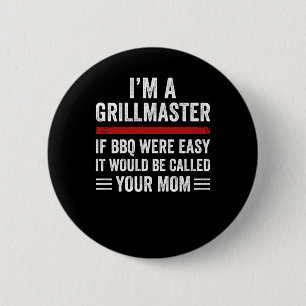 Wenn die Grillen einfach wäre, ist er ein Grillmei Button