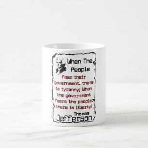 Wenn die Leute Kaffeetasse