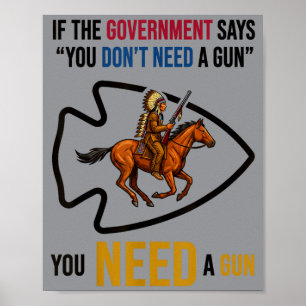 Wenn die Regierung sagt, du brauchst einen, brauch Poster