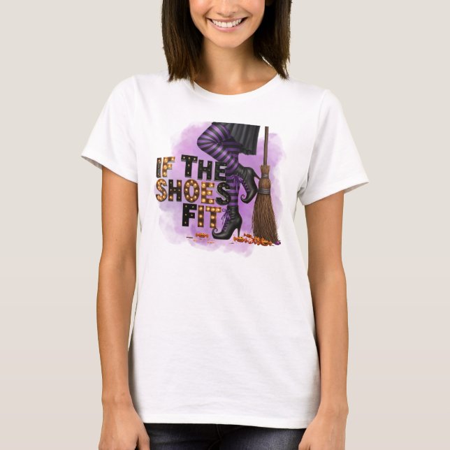 Wenn die Schuhe passen T-Shirt (Vorderseite)