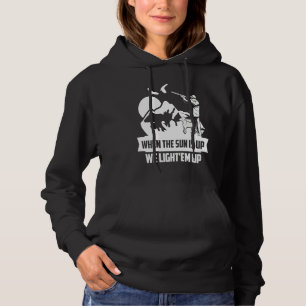 Wenn die Sonne hoch ist, zünden wir sie an, Goose Hoodie