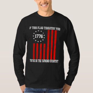 Wenn diese Flagge Betsy Ross American Flag 177 aus T-Shirt