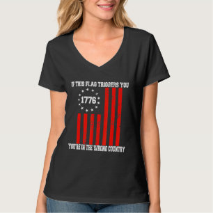 Wenn diese Flagge Betsy Ross American Flag 177 aus T-Shirt