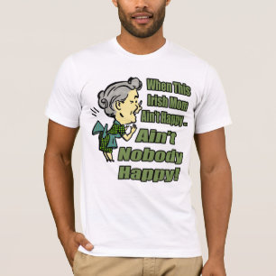 Wenn diese irische Mama nicht glücklicher T - T-Shirt