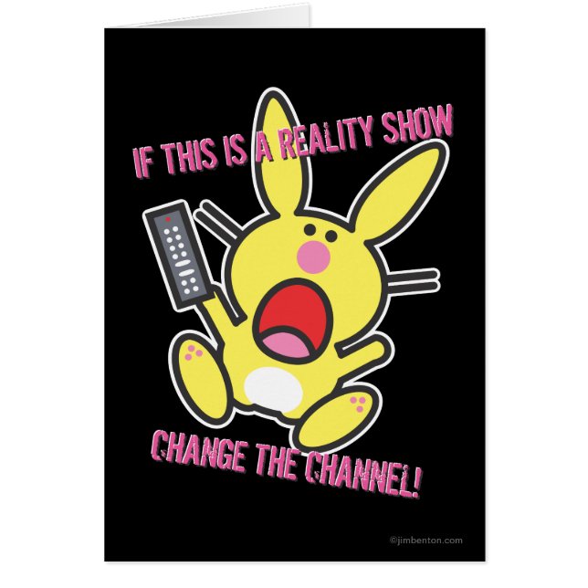 Wenn dieses eine Reality Show ist (Vorne)