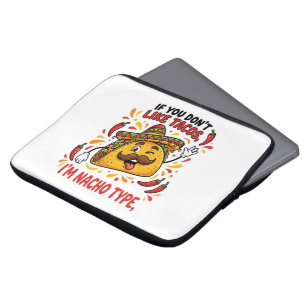 Wenn dir Tacos nicht gefallen, bin ich nicht dein  Laptopschutzhülle