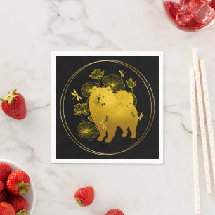 WENN DRAGONS FLY Chow Serviette