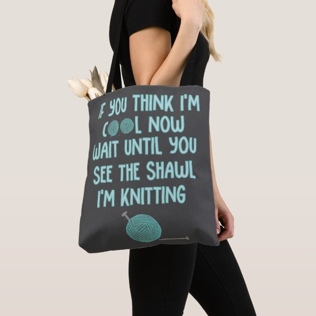Wenn du denkst, ich bin jetzt Coole Feuersteine Tasche (Von Nahem)