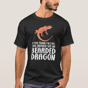 Wenn du denkst, ich bin Niedlich, solltest du mein T-Shirt