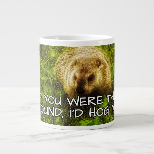 Wenn du der Boden wärest, würde ich dich heiraten! Jumbo-Tasse (Vorderseite)