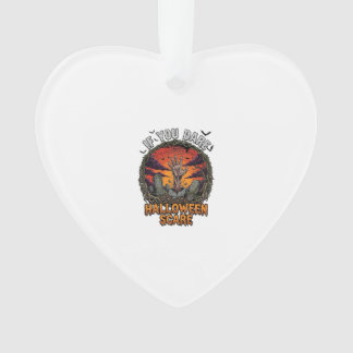 Wenn Du Dich traust Halloween Erschrecke Zombie-Ha Ornament
