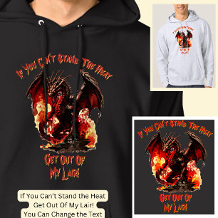 Wenn du die Hitze nicht aushalten kannst, raus aus Hoodie