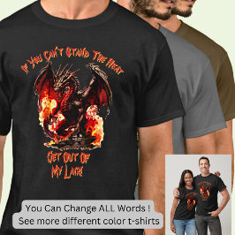 Wenn du die Hitze nicht aushalten kannst, raus aus T-Shirt