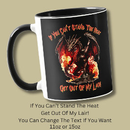 Wenn du die Hitze nicht aushalten kannst, raus aus Tasse