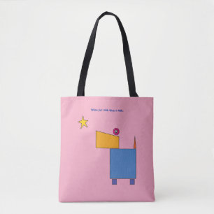 Wenn du einen Stern willst... Tasche