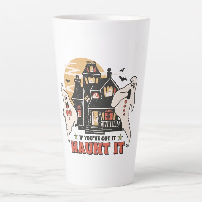 Wenn du es Got hast, spucke es. Milchtasse (Vorderseite)