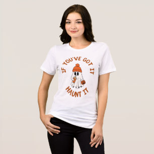 Wenn du es hast, such es heim – Cozy Halloween-Gei Tri-Blend Shirt